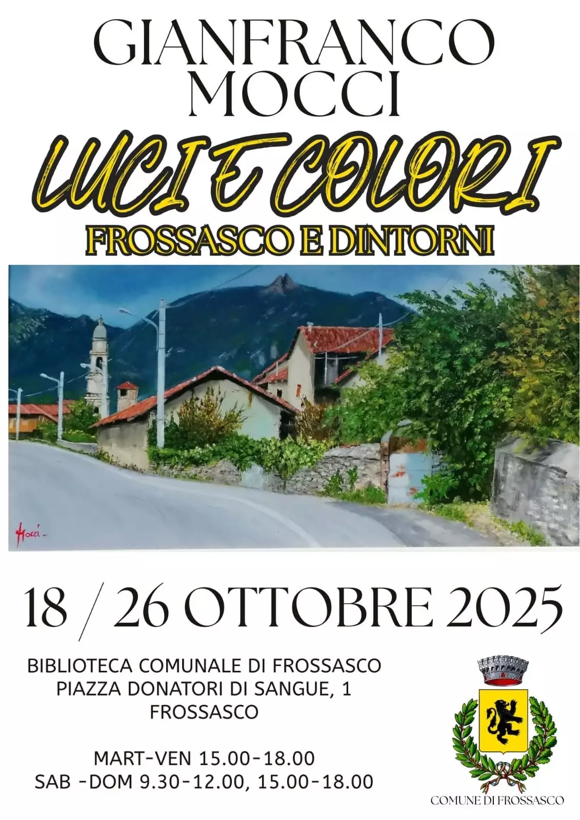 Mostra Lucie colori. Frossasco e dintorni - Gianfranco Mocci