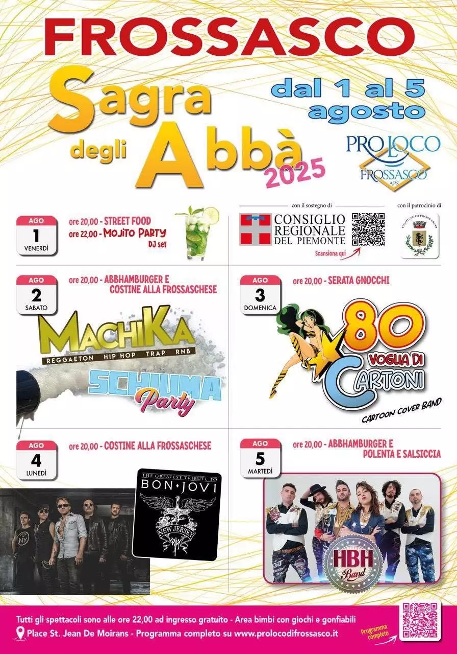 Sagra 2025 - programma